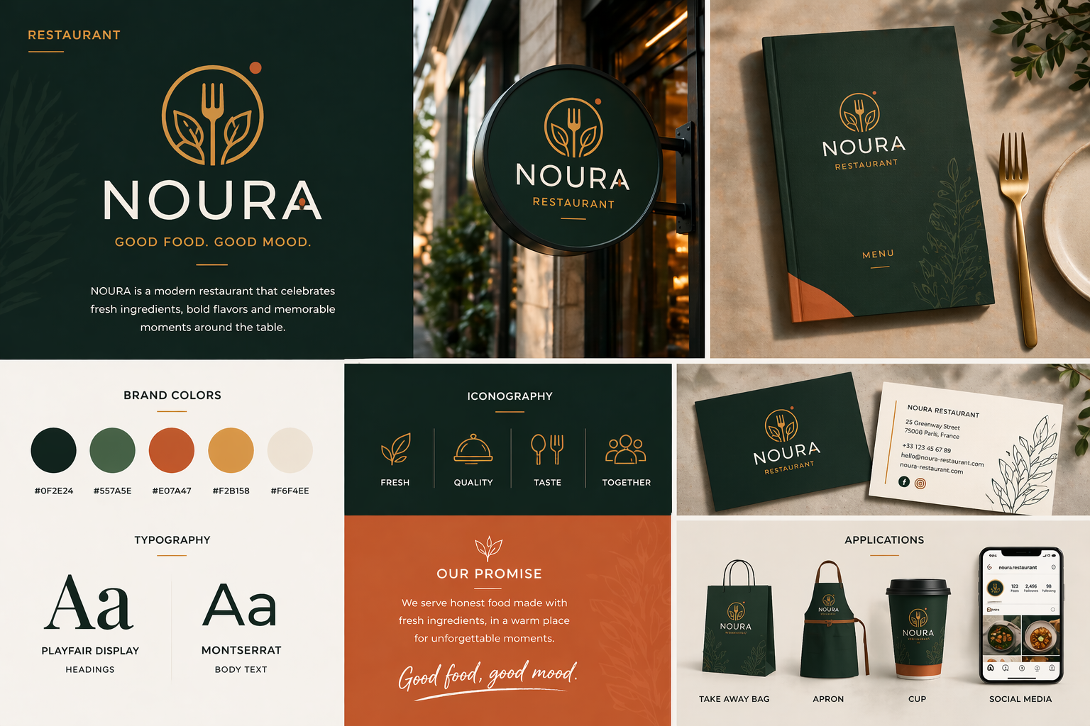Restaurant Brand Identity